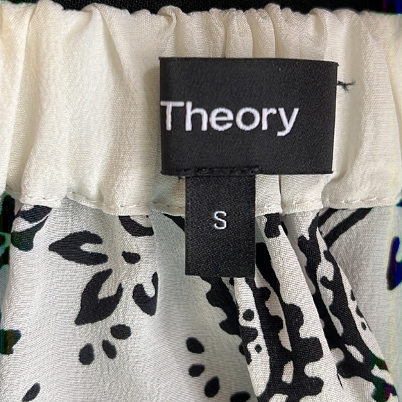 Theory silk blouse. S - Picture 5 of 6